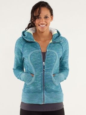 Lululemon Scuba Hoodie *Stretch Wee Are From Space Printed Polar Cream Clarity